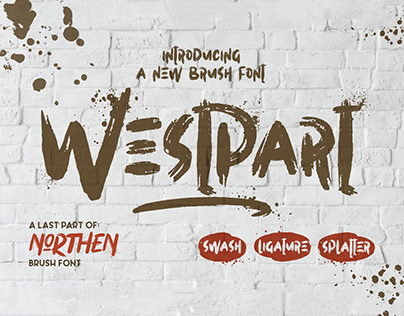 Free Westpart Brush Font