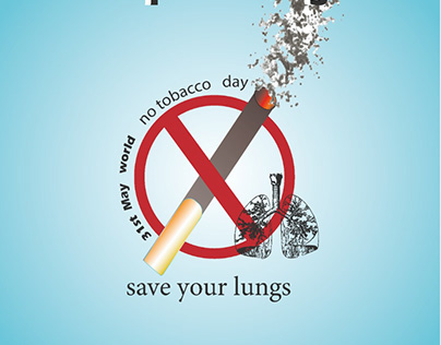 Stop smoking poster