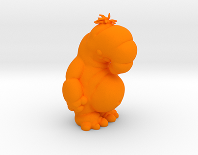 The Chubby Mundugg- 3D sculpture