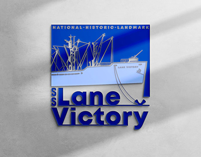 Identity & Website design for SS Lane Victory