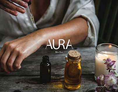 AURA | Brand Identity | Skincare