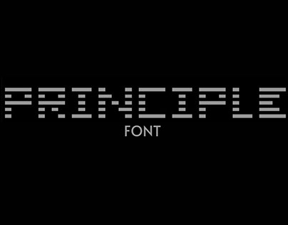 PRINCIPLE: Font development