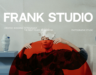 Frank Studio / Brand identity for photographic studio