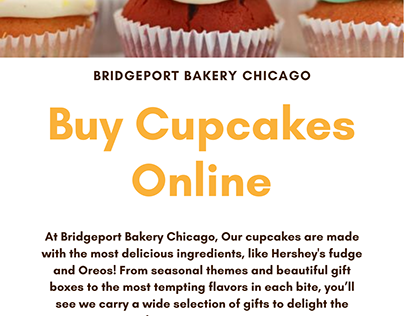 Buy Cupcakes Online | Bridgeport Bakery Chicago