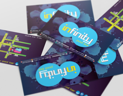 Business Cards : INFINITY POOL BAR