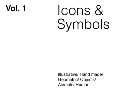 Icons & Symbols Vol. 1