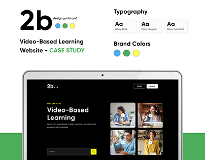 Case study - Video learning website