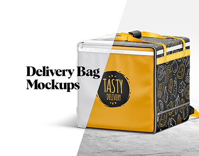 Delivery Bag Mockups
