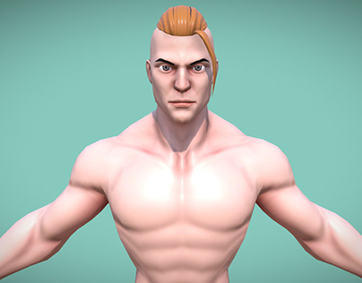 Male character, game ready