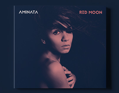 Aminata - Red Moon | Album design