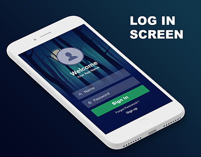 Log In Screen