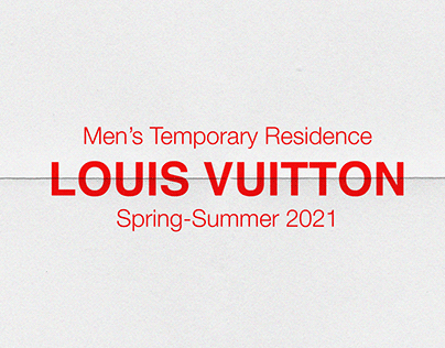 LOUIS VUITTON | Men's Temporary Residence