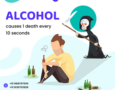 Alcohol causes 1 death every 10 seconds️