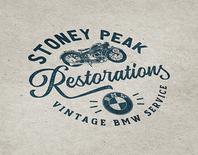 Logo Design: Stoney Peak Restorations, Victoria BC