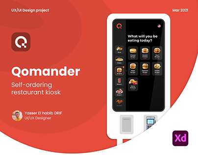 Qomander - Self ordering restaurant kiosk