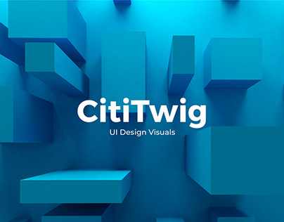 UI Designs for CitiTwig website.