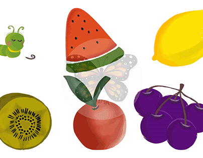 Hand Drawn Fruit Collection