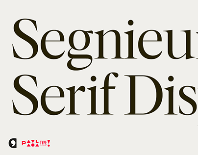 Segnieur Serif Display