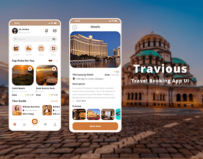 Travious - Travel Booking App