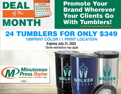 Minuteman Press Deal of the Month Motion