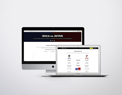 Boca vs. River Football Match // Infographics