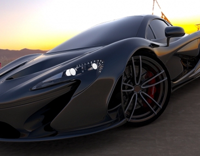 3D McLaren P1 | Artwork di Luigi Savastano