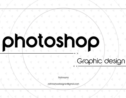 Photoshop and Graphic design work (Presentation)