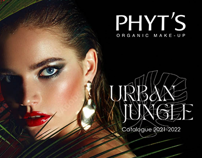 Mise en page catalogue Phyt's Organic Makeup