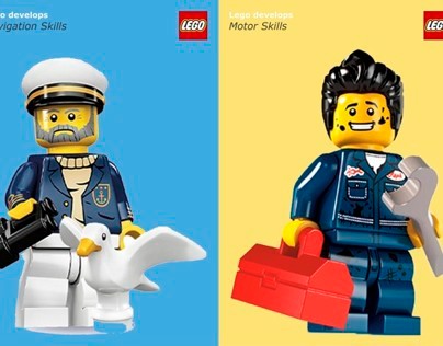 'Lego' Poster Campaign