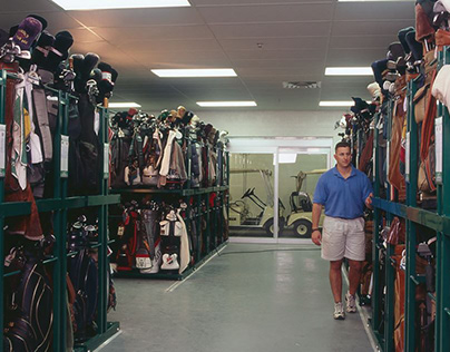 Golf Club Bag Storage