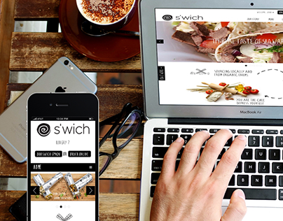 S'WICH / Website & iOS Mobile App