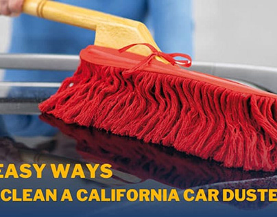 How to Clean a California Car Duster? Just 3 Easy Ways