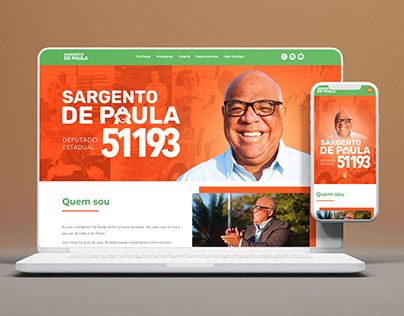 Site One Page - Eleição 2022 - Candidato a Deputado