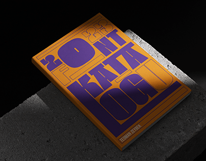TYPOGRAPHY BOOK // Book Cover And Typographic Poster