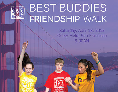 Best Buddies Friendship Walk 2015 Poster