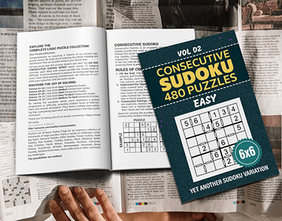 Consecutive Sudoku - 480 Easy Level Puzzles - Vol 02