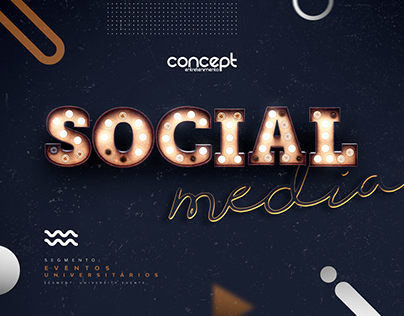 Social Media - Eventos - Concept Entretenimento
