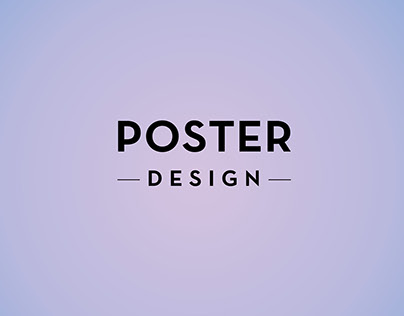 Typographic Experiments_Poster Design