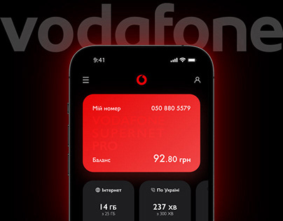 Vodafone Application Redesign