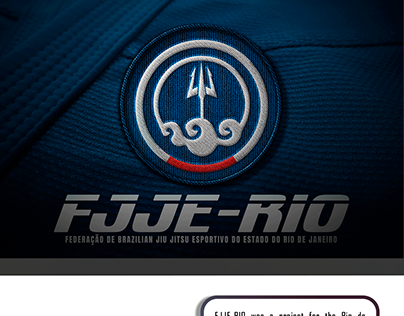 Brand Identity - Federação de Jiu jitsu RJ