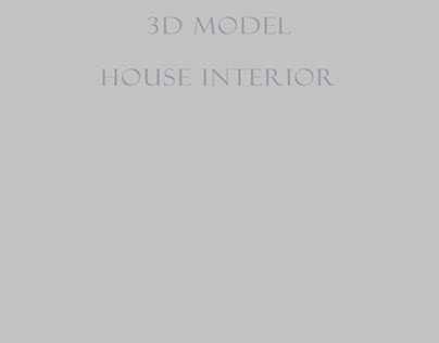 House Interior (3D Model)