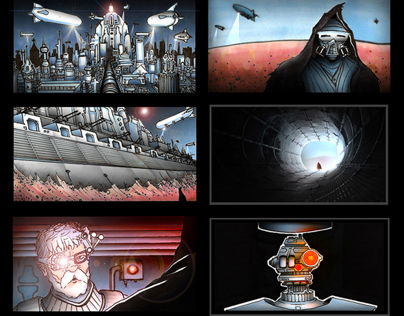 'Coup Mirage' Storyboards