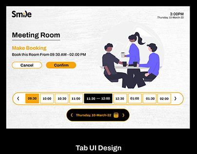 Meeting Tab UI Design