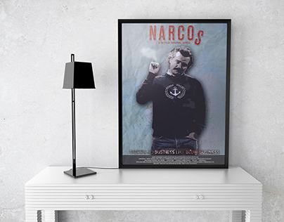 Narcos fan poster design
