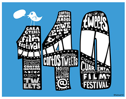 Poster 140 Caracteres Film Festival
