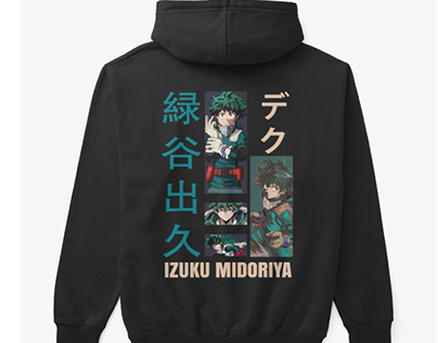 Japanese Anime Streetwear T-shirt Design