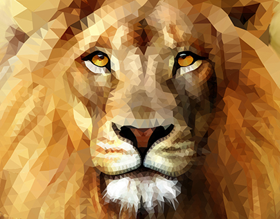 Lowpoly: Lion