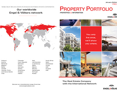 Real Estate Property Booklet in Spreads