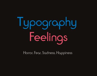 Typography Feelings