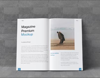 XMI - Magazine Mockup
